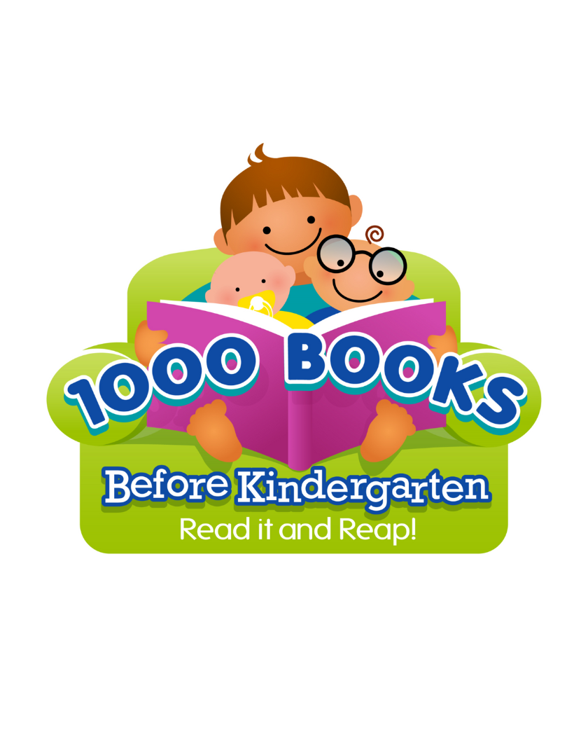 1000-books 1000 books before kindergarten logo